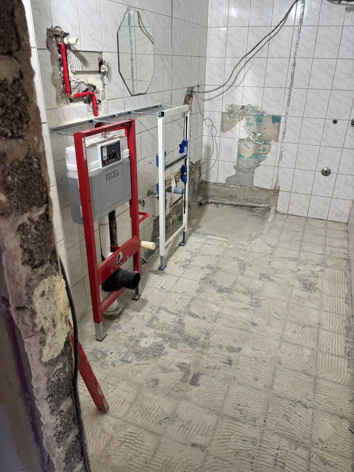 Vorwandinstallation: Vorwandelement für das Wand-WC