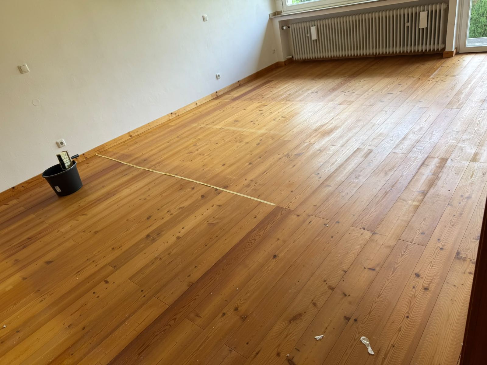 Holzdielen: Alter Dielenboden aufgearbeitet