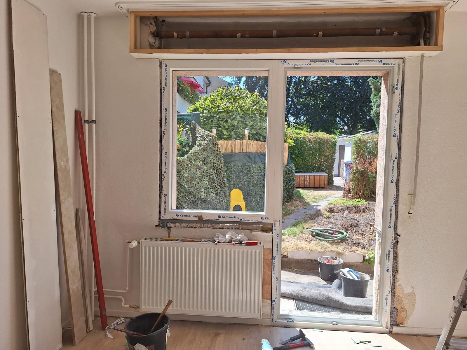 Fenster & Türen: Neue Terrassentür wird eingebaut